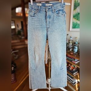 Levi's ribcage split flare